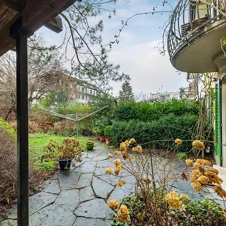 בית נופש Centrally Located House With Garden ציריך